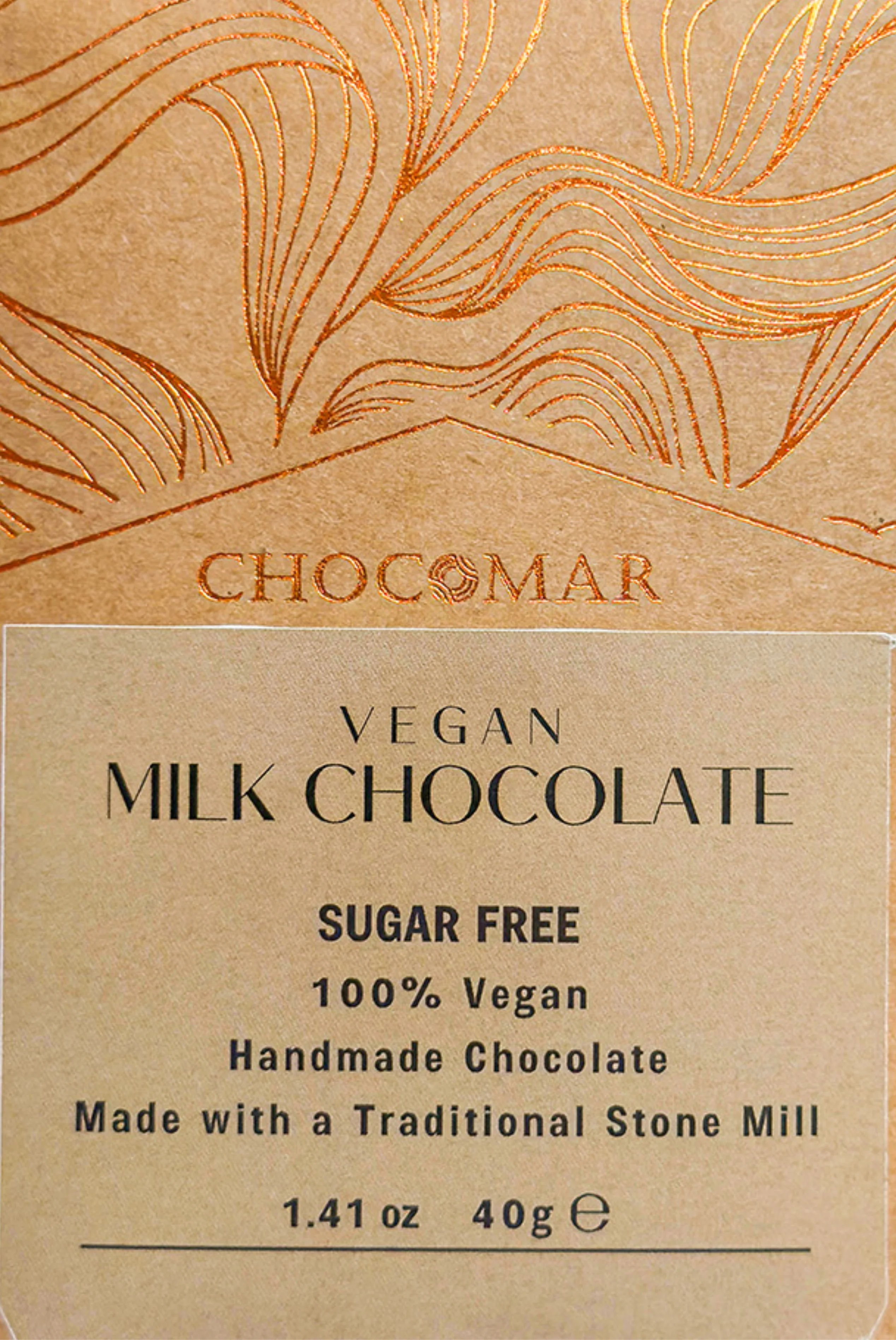 CHOCOMAR SUGAR FREE VEGAN CHOCOLATE 40 G